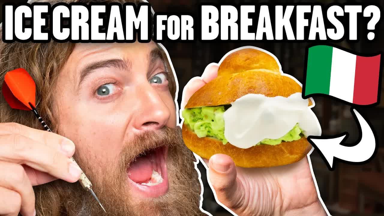Still from International Breakfast Sandwiches Taste Test
