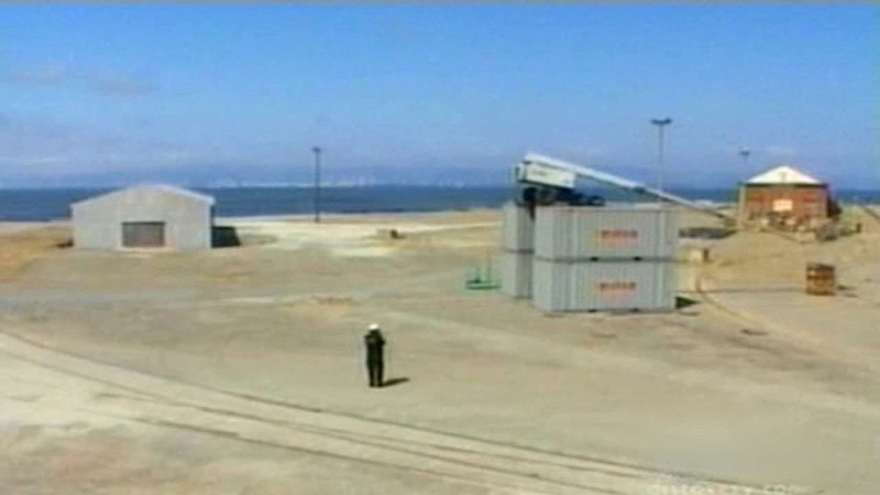 Still from Boom-Lift Catapult