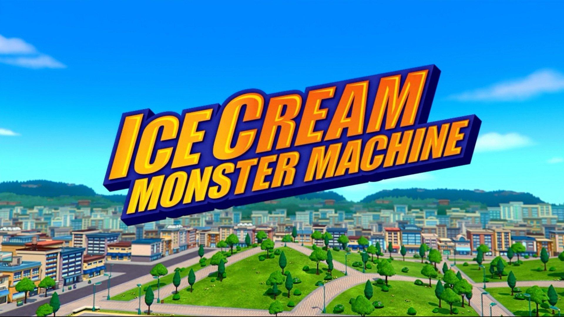 Still from Ice Cream Monster Machine