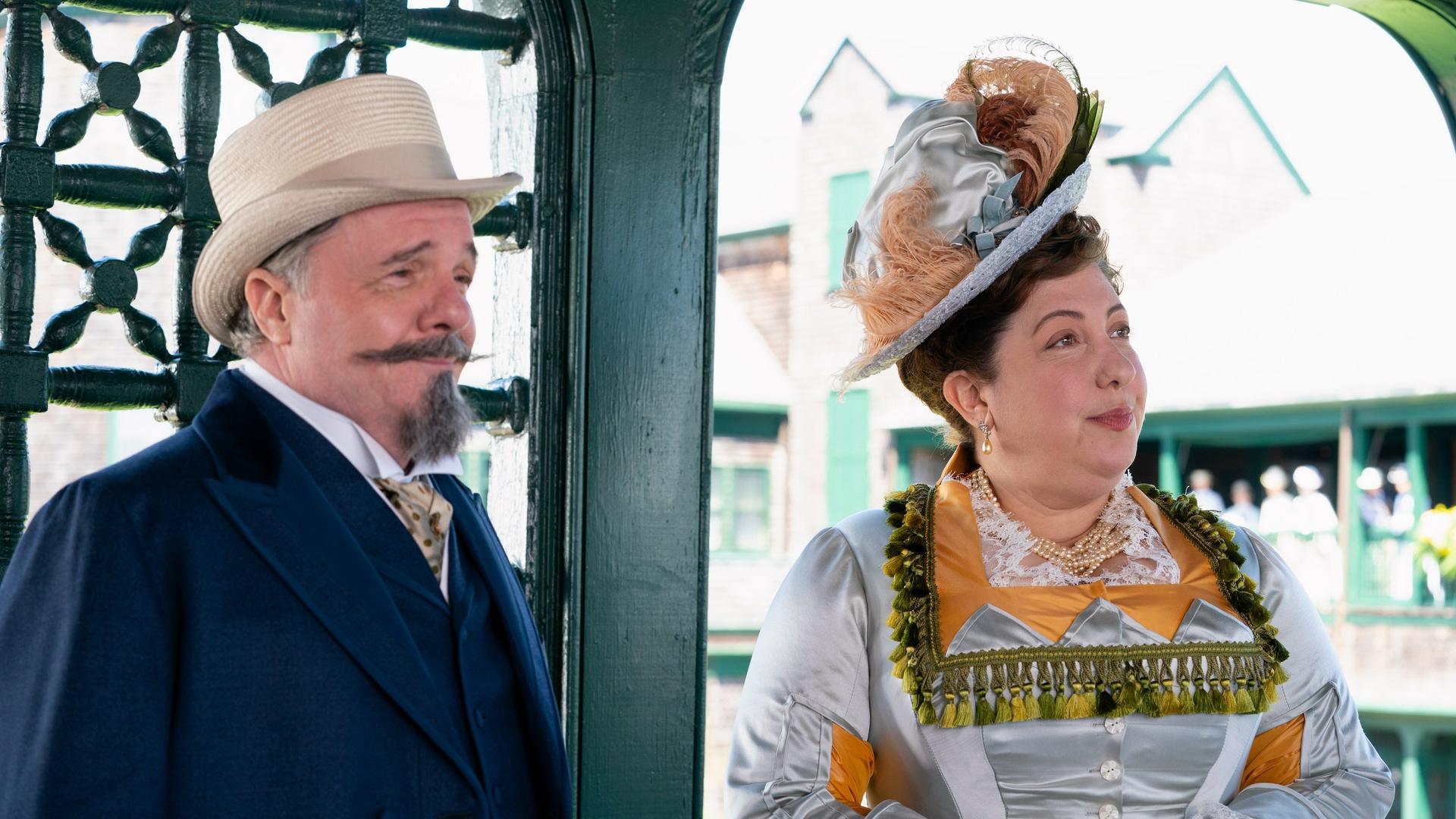 Still from Tucked Up in Newport