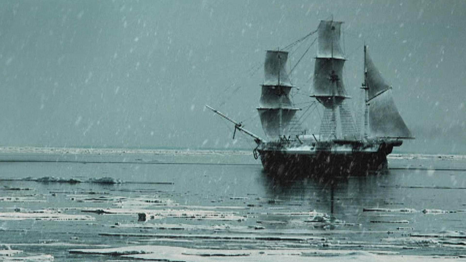 Still from Arctic Ghost Ship