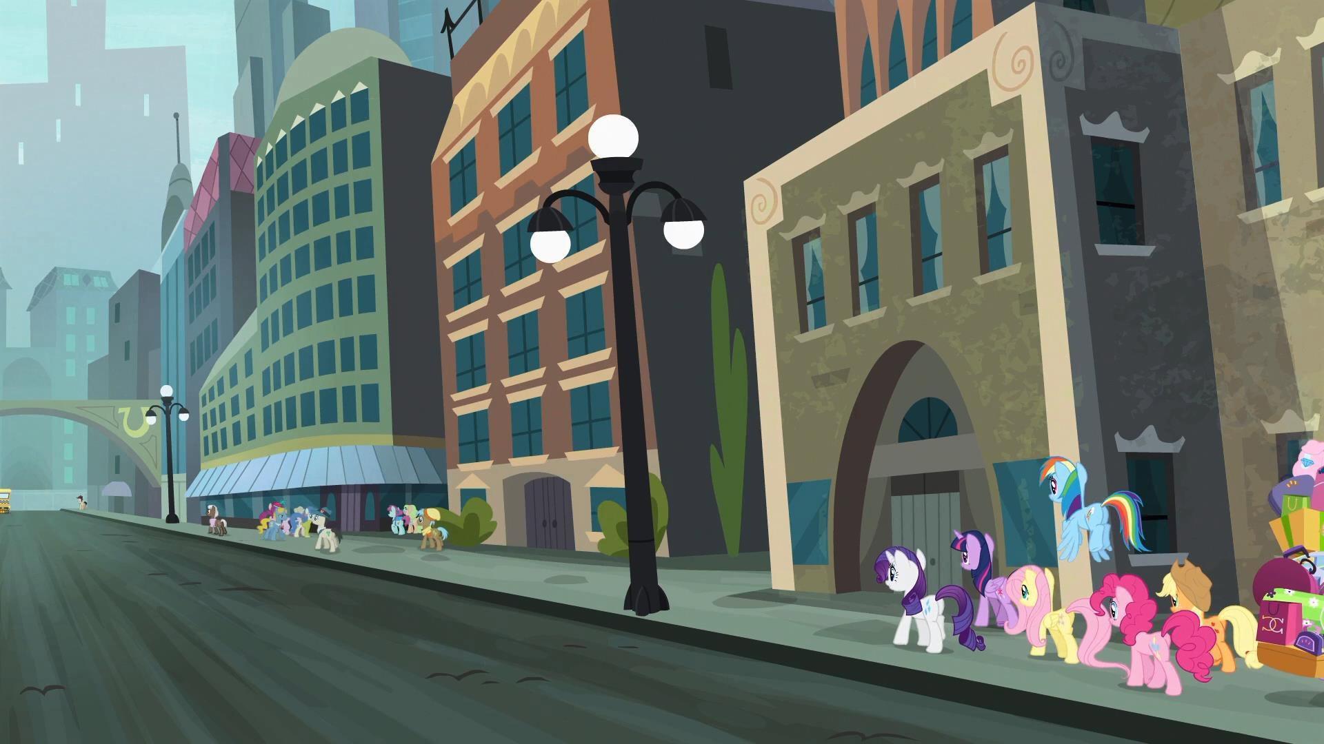 Still from Rarity Takes Manehattan