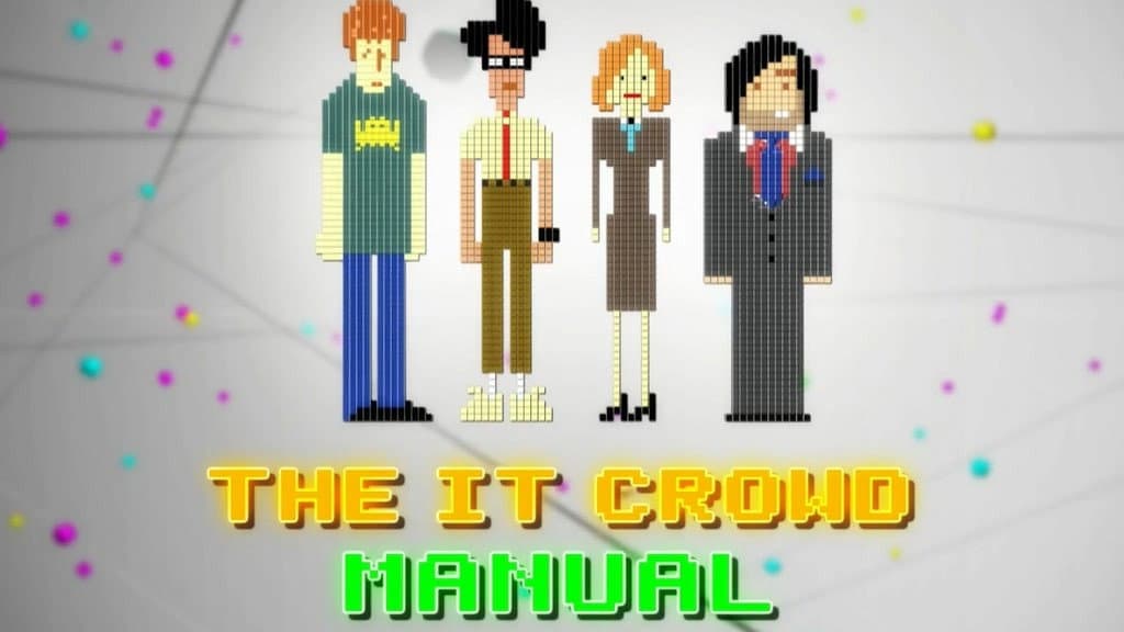 Still from The IT Crowd Manual