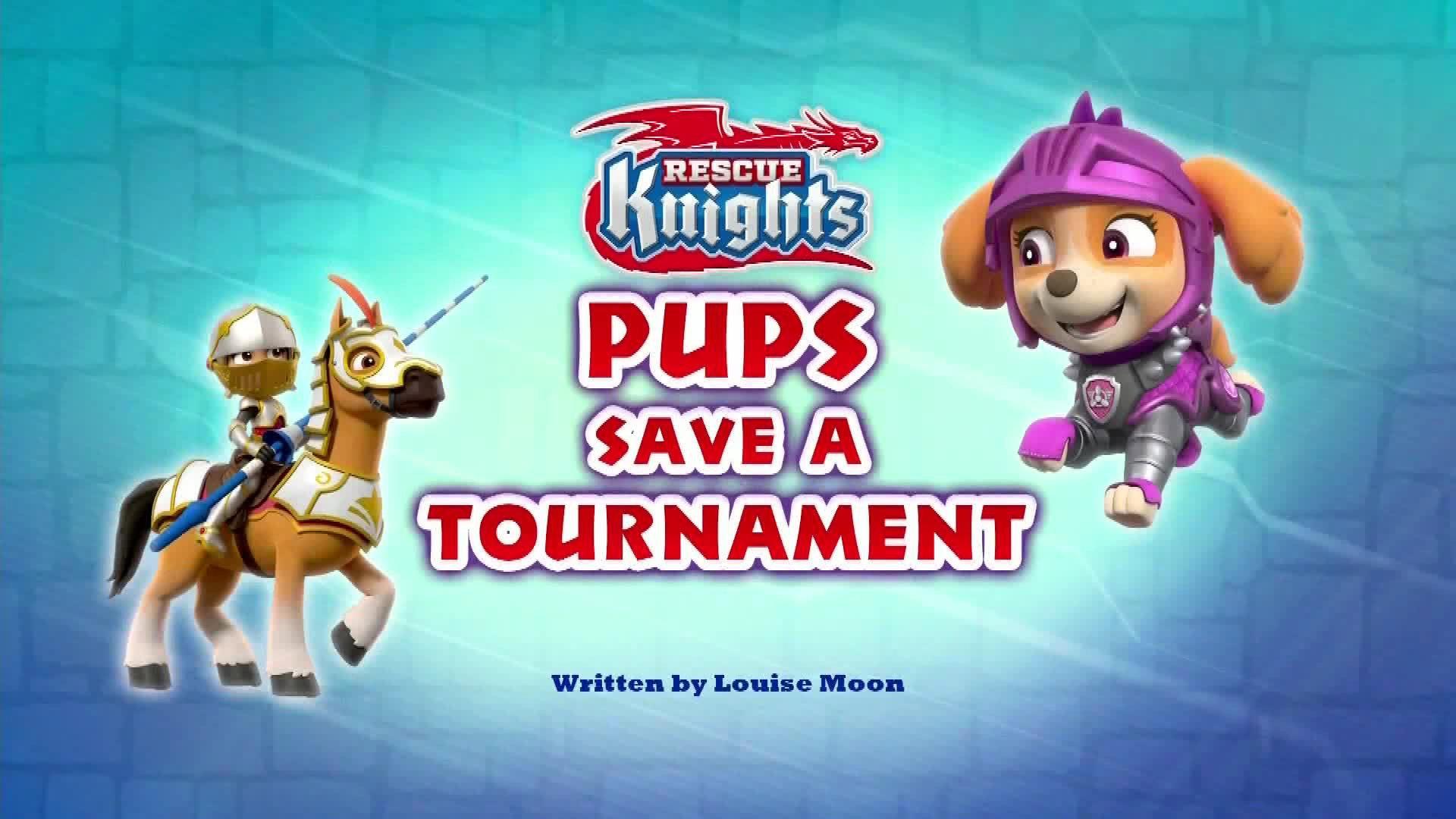 Still from Rescue Knights: Pups Save a Tournament