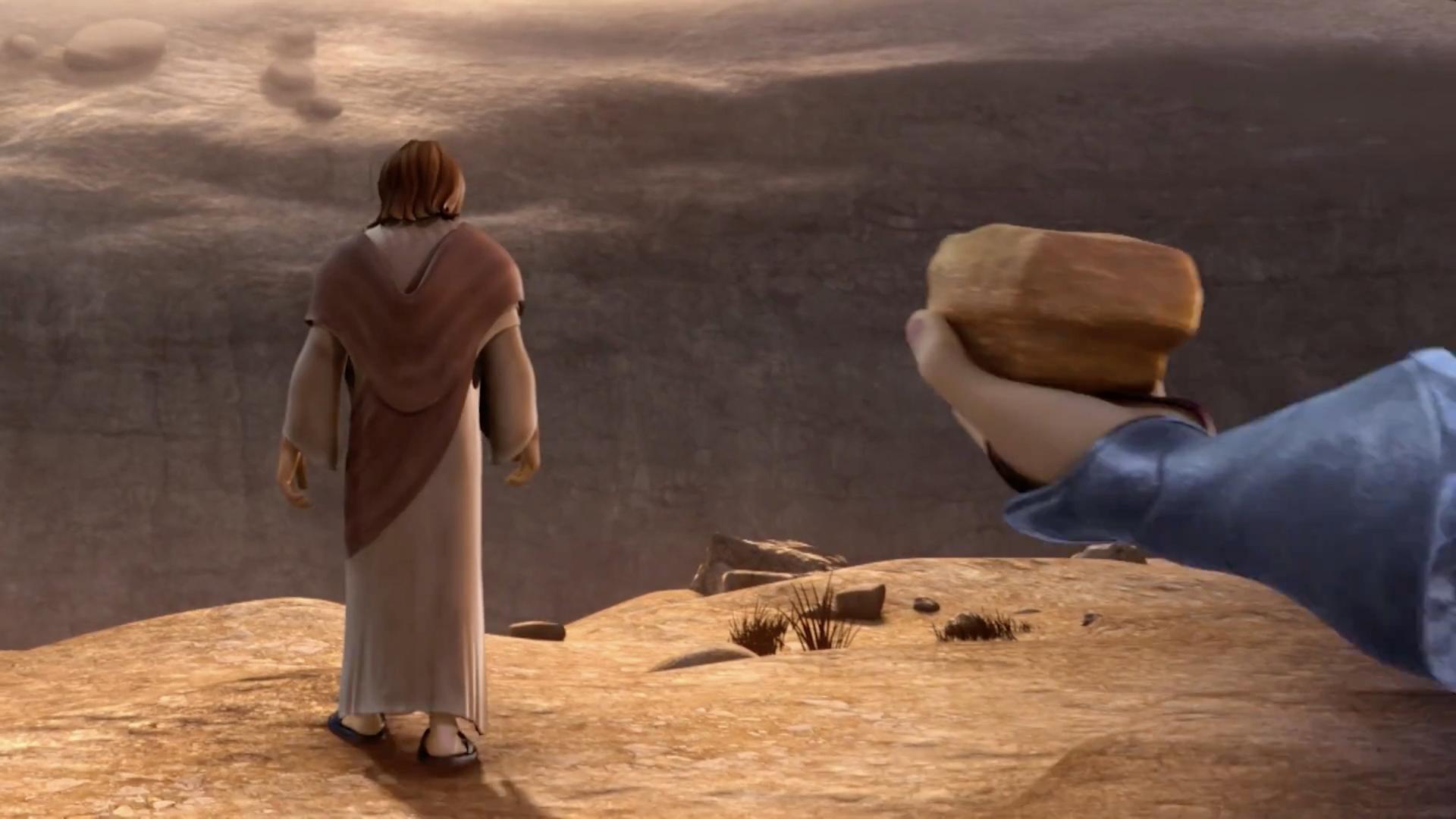 Still from Jesus in the Wilderness
