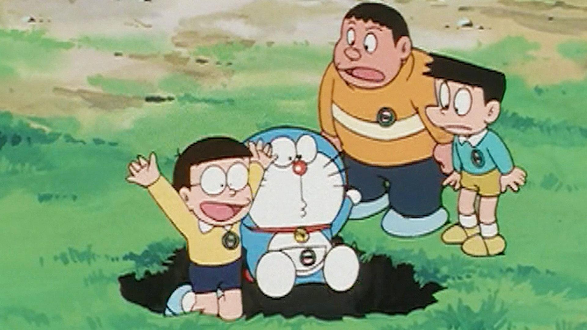 Still from Nobita and the Underground Civilization