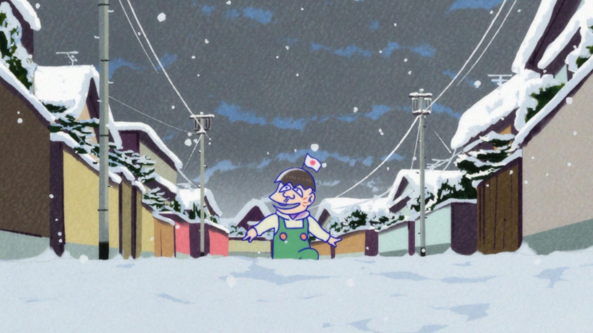 Still from Chibita and Oden/Jyushimatsu Falls in Love