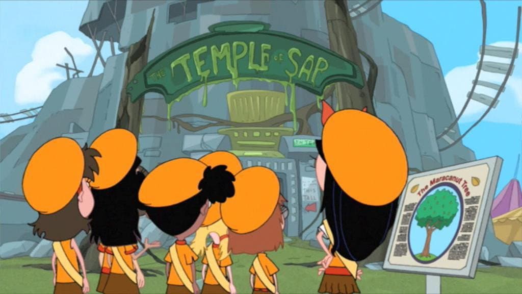 Still from Isabella and the Temple of Sap