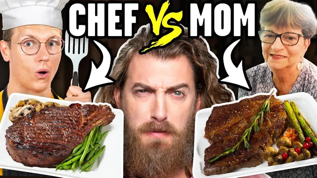 Still from Pro Chef vs. Mom Taste Test