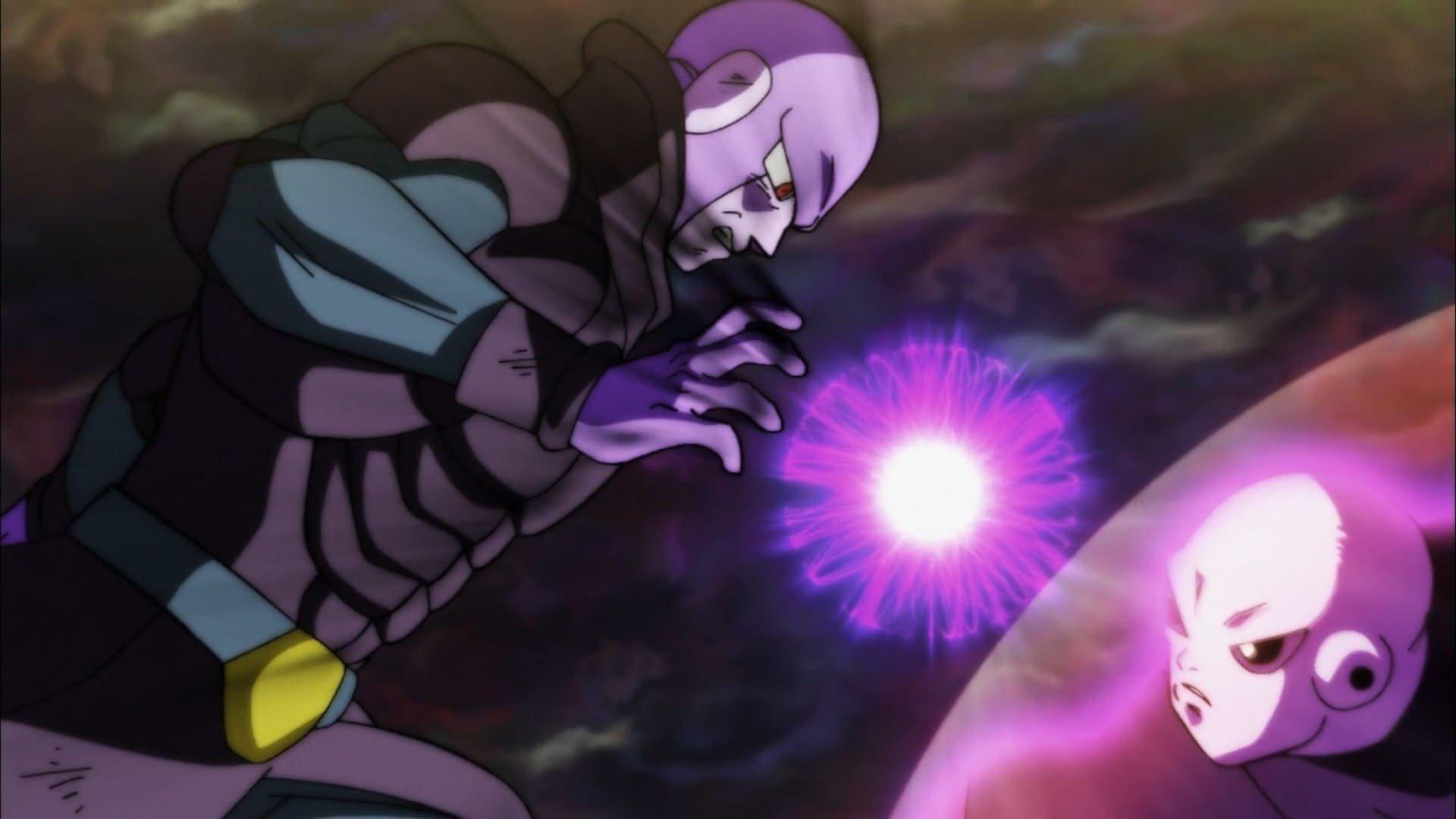 Still from An Extra-Dimensional Ultimate Battle! Hit vs. Jiren!
