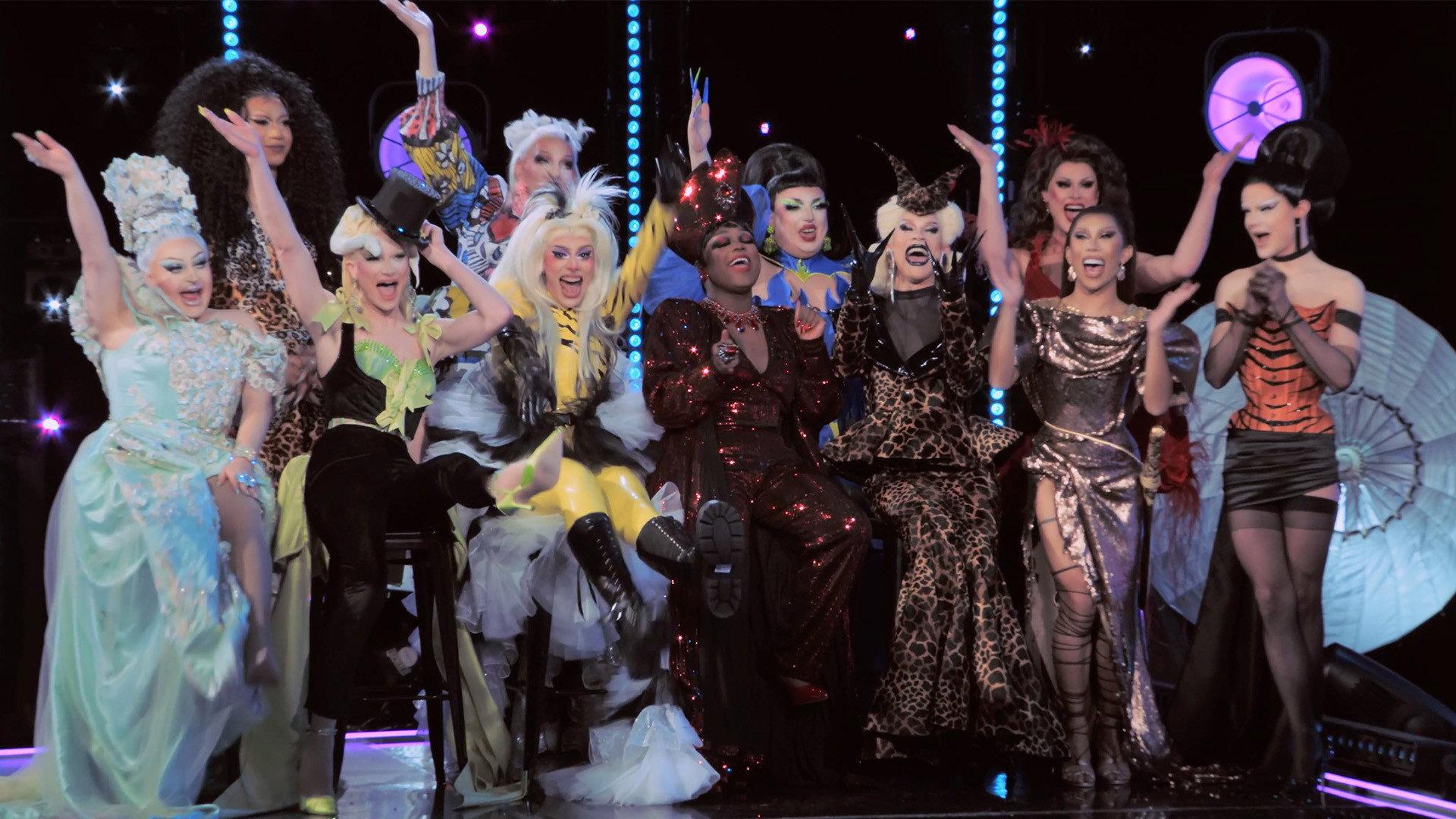 Still from The Queens' Variety Show