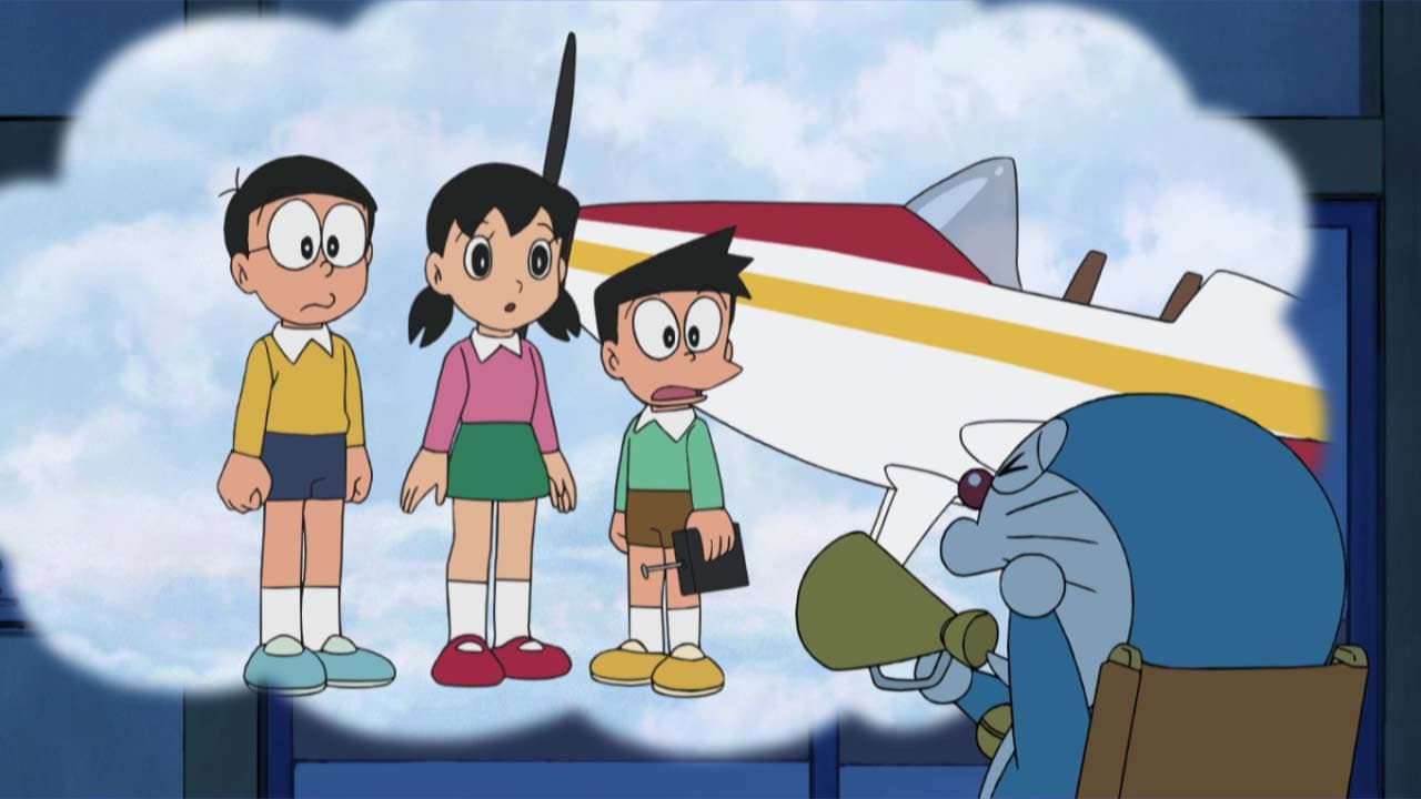 Still from Floating Through the Sky with Nose Balloons