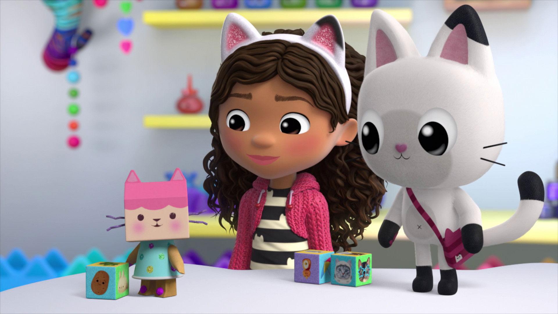Still from Silly Kitty Cubes