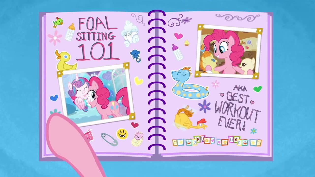 Still from Baby Flurry Heart's Heartfelt Scrapbook: Foal Sitting 101