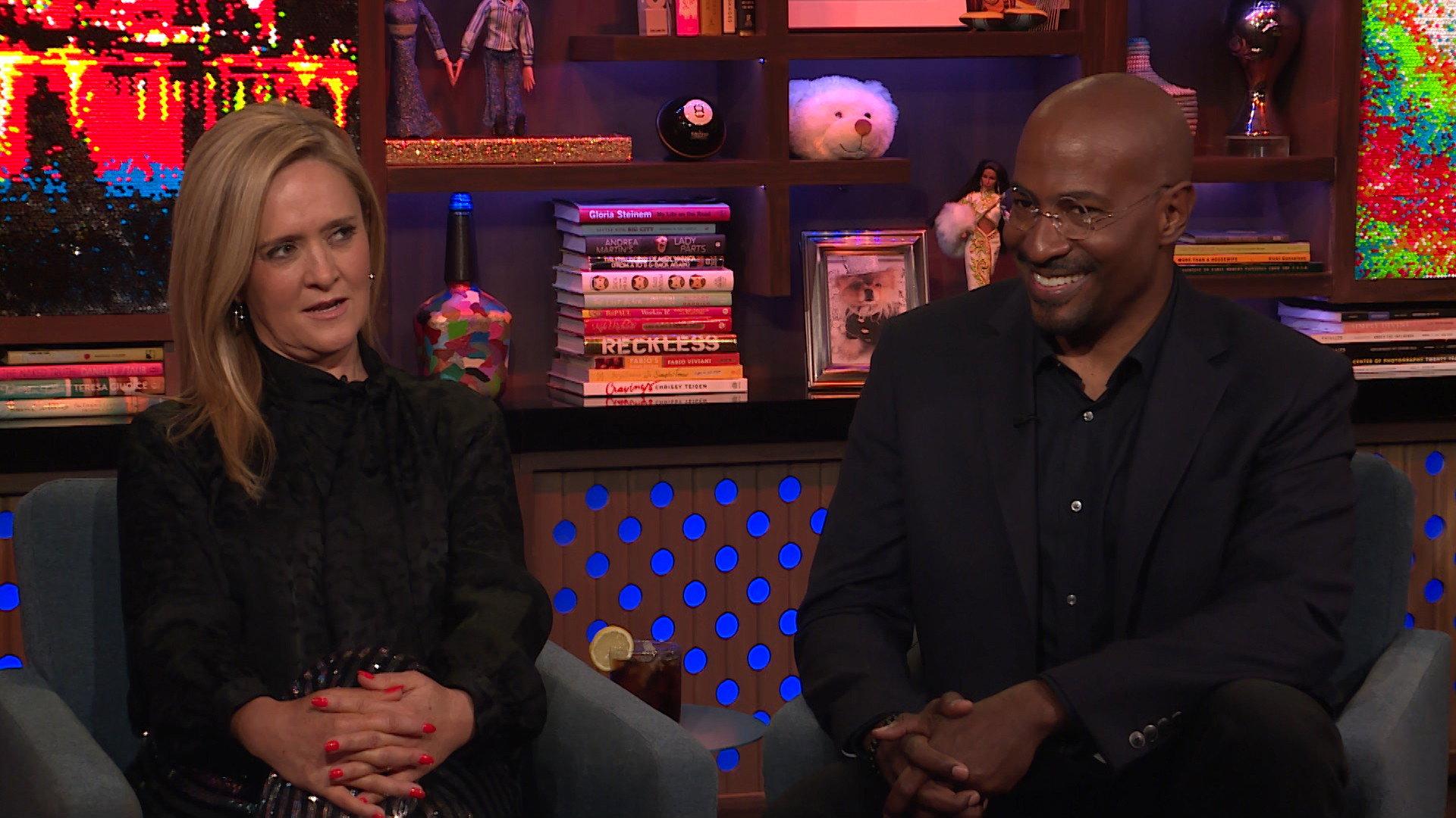 Still from Samantha Bee; Van Jones