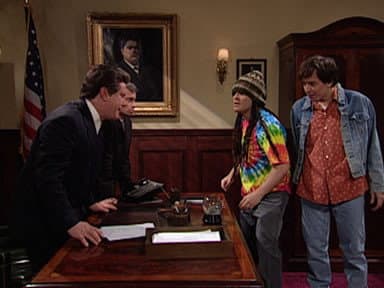 Still from Jack Black/The Strokes