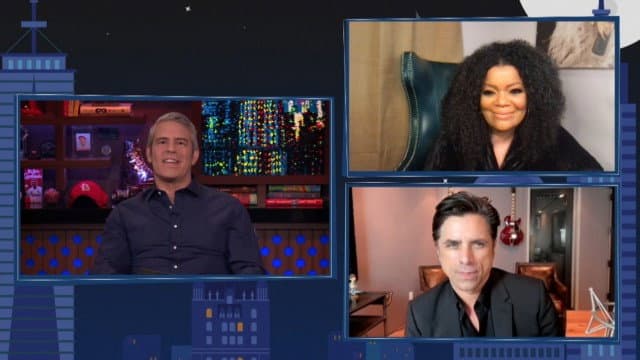 Still from Yvette Nicole Brown & John Stamos