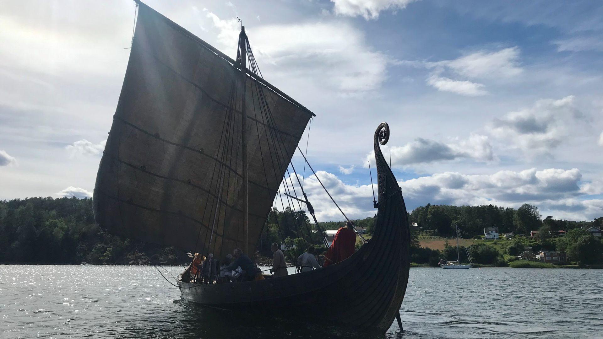 Still from The Viking Seas