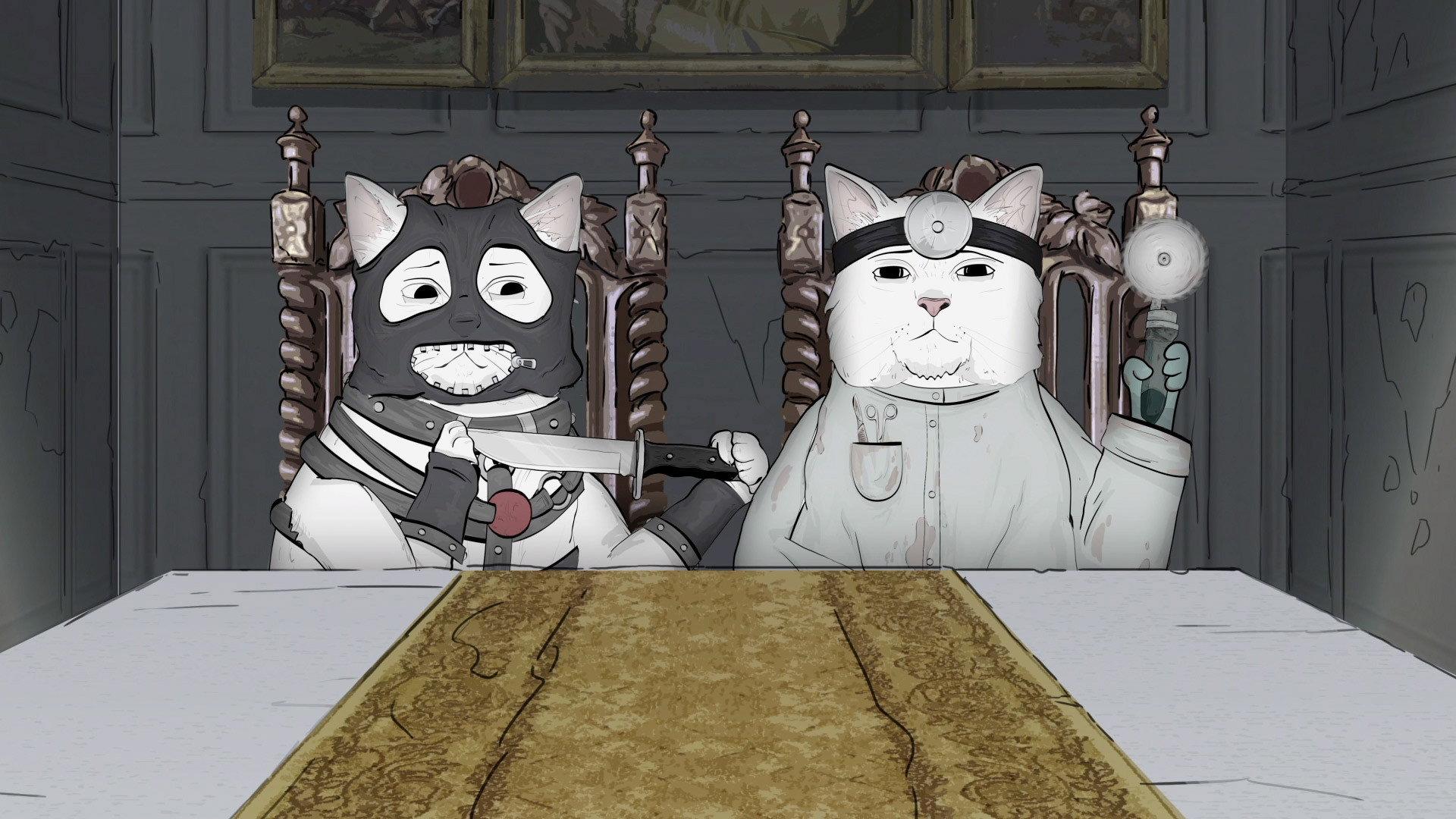 Still from Episode Twenty-Eight: The Democratic People's Republic of Kitty City.