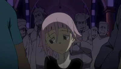 Still from Black-blooded Terror - There's a Weapon Inside Crona?