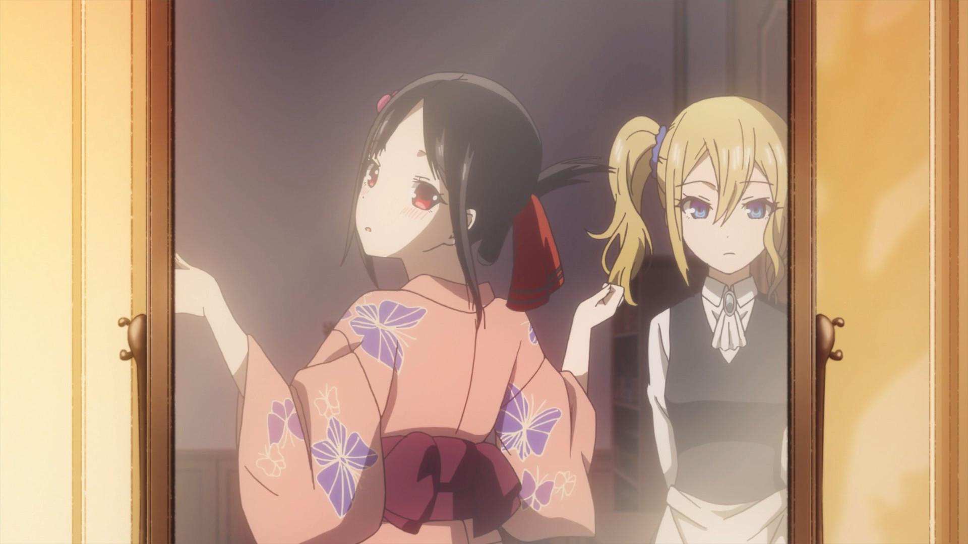 Still from I Can't Hear the Fireworks, Part 2 / Kaguya Doesn't Want to Avoid Him