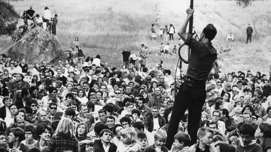 Still from Pete Seeger: The Power of Song