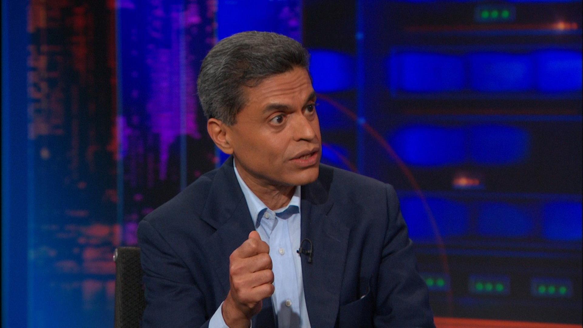 Still from Fareed Zakaria