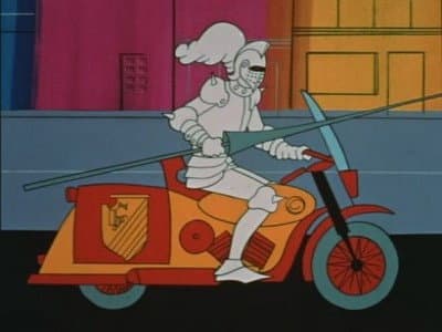 Still from Knight Must Fall