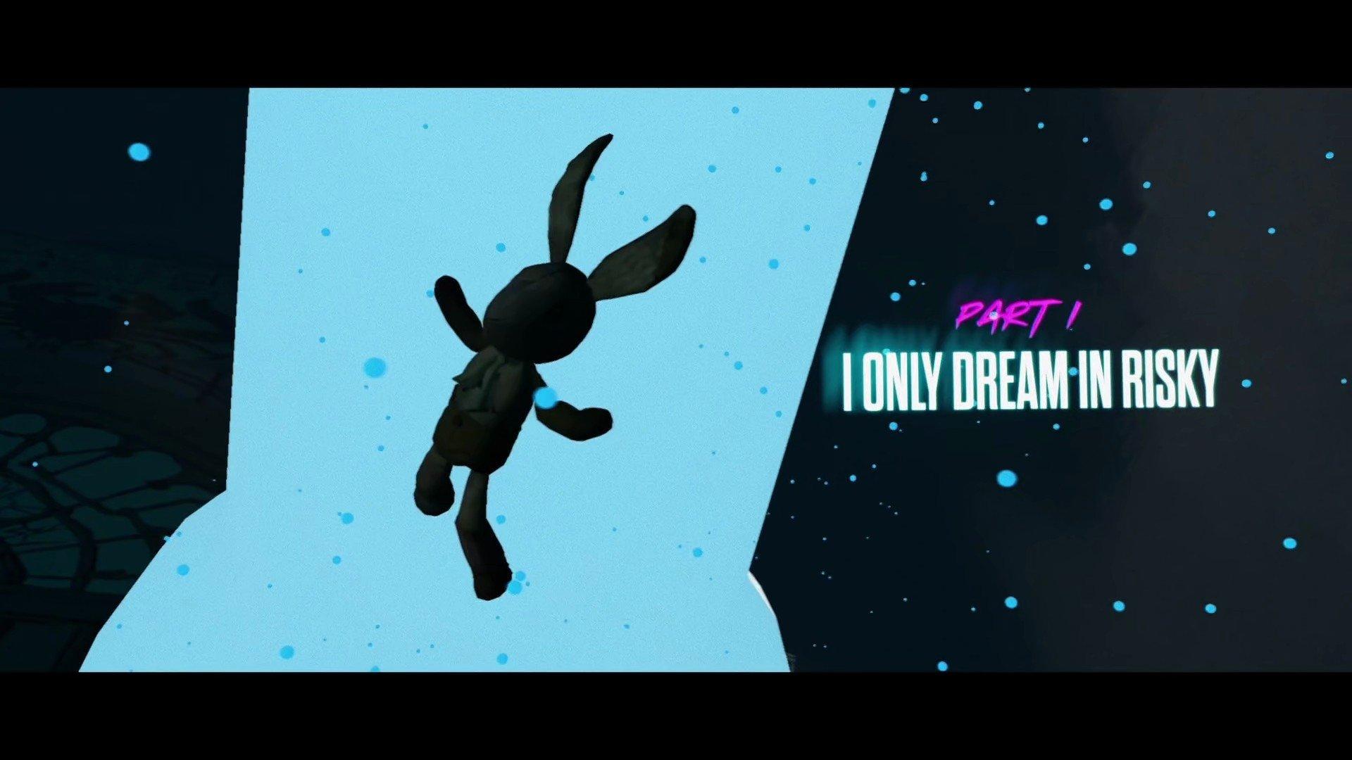Still from Bridging the Rift: I Only Dream in Risky