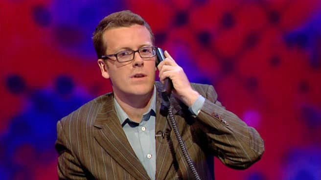 Still from David Mitchell, Andy Parsons, Linda Smith