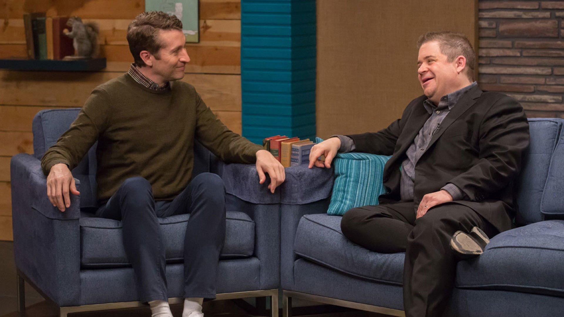 Still from Patton Oswalt Wears a Black Blazer and Dress Shoes