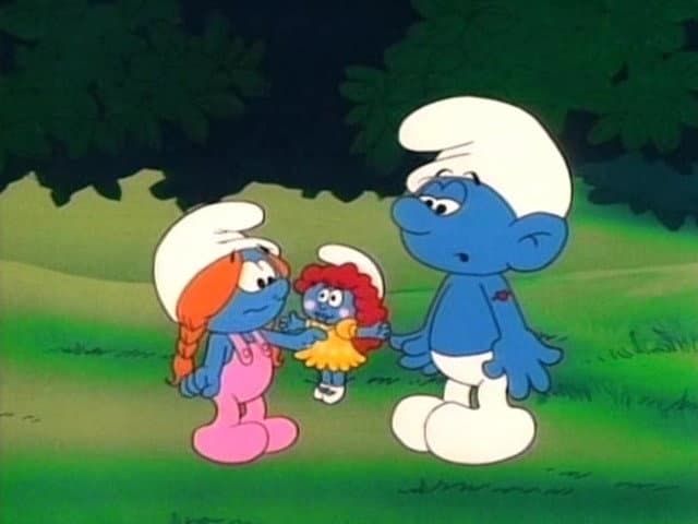Still from Swapping Smurfs