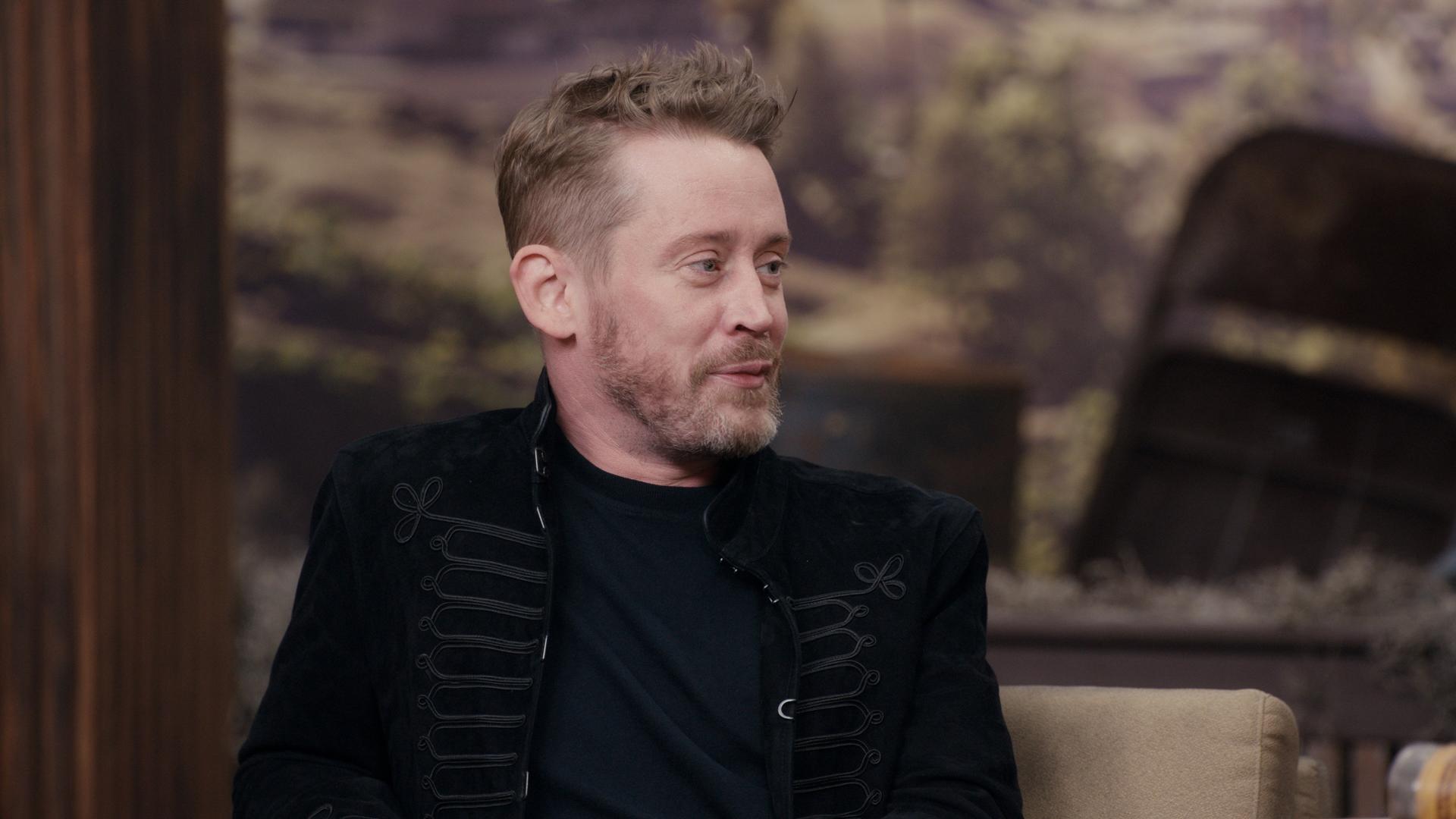 Still from Fallout Fake Talkshow: Macaulay Culkin