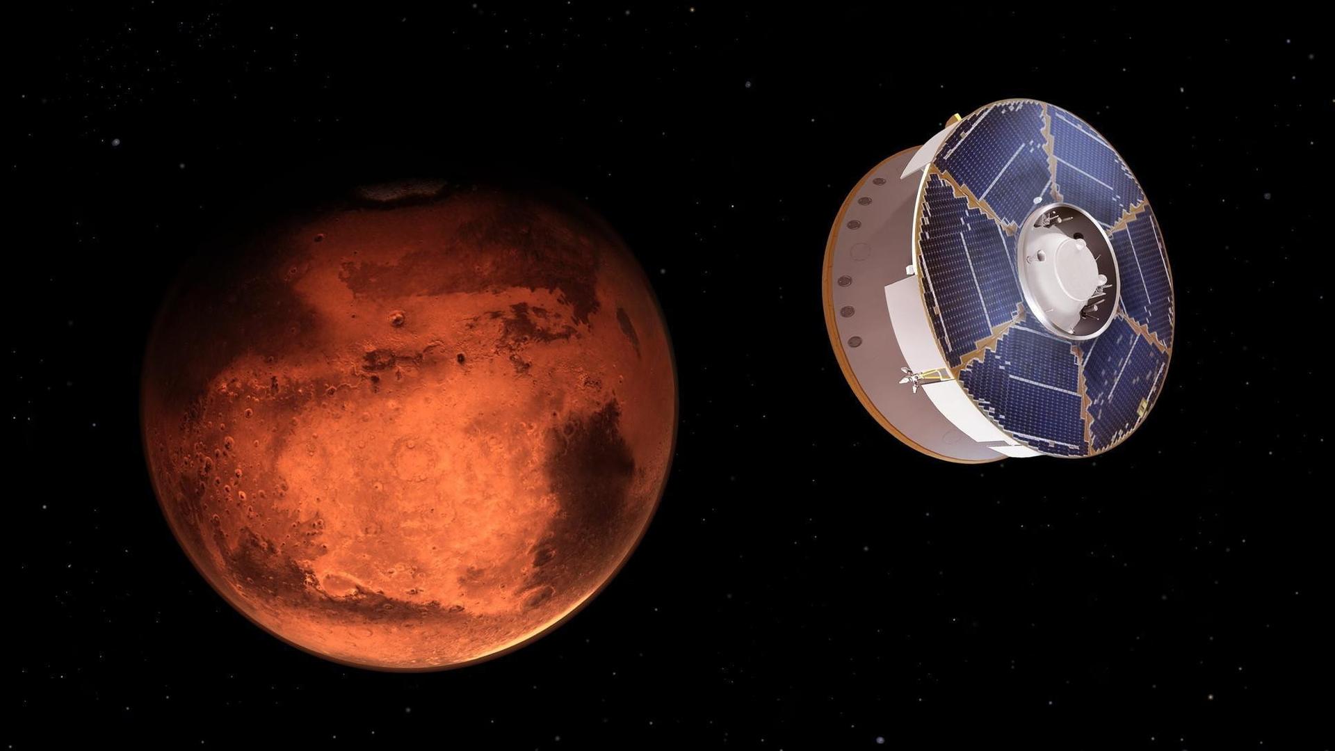 Still from Looking for Life on Mars