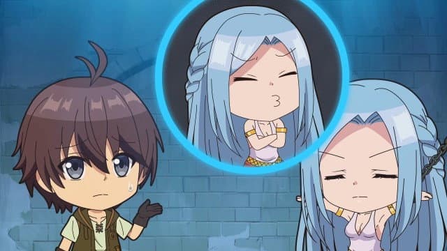 Still from Doki Doki! Mini Mini! Hidden Dungeon Theater #1: Olivia's Lesson