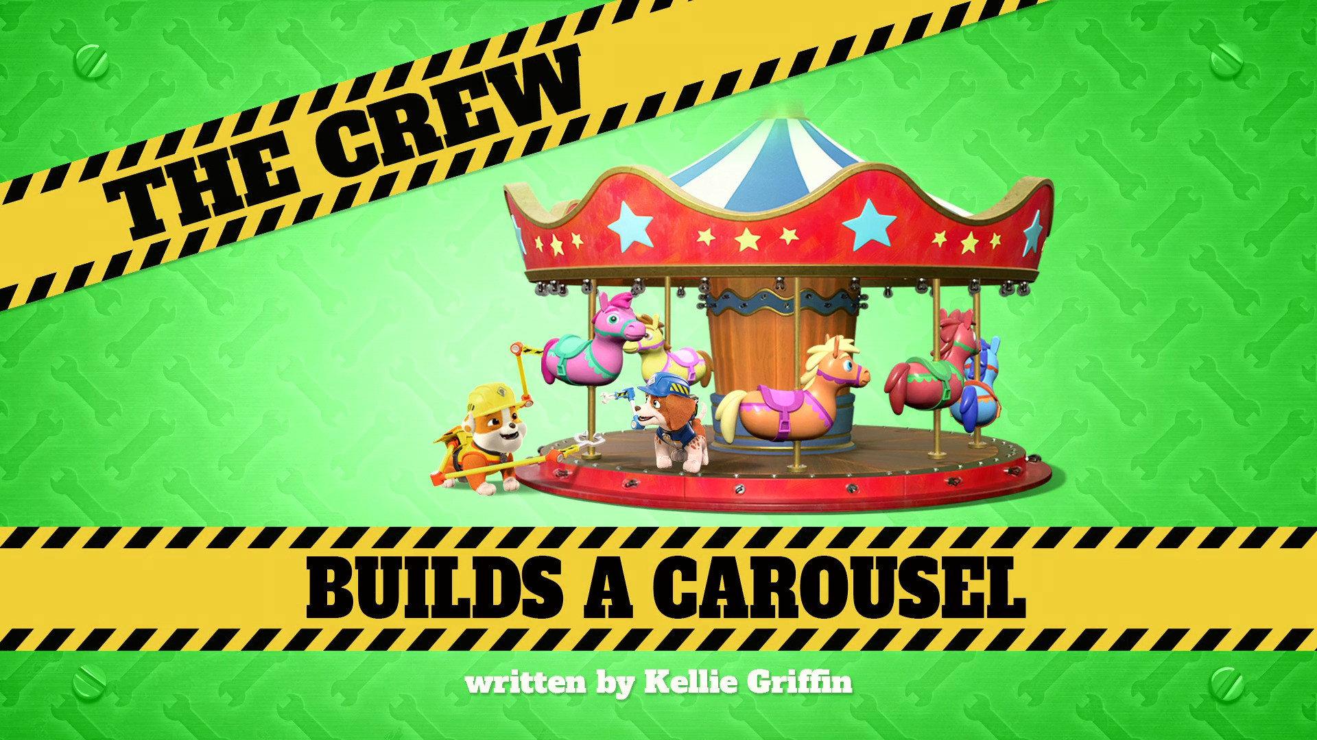 Still from The Crew Builds a Carousel
