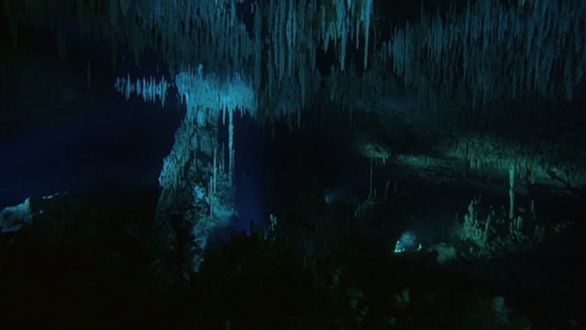 Still from Secrets of the Maya Underworld