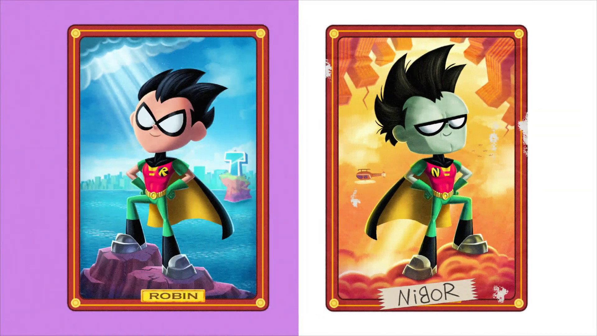 Still from Robin Backwards