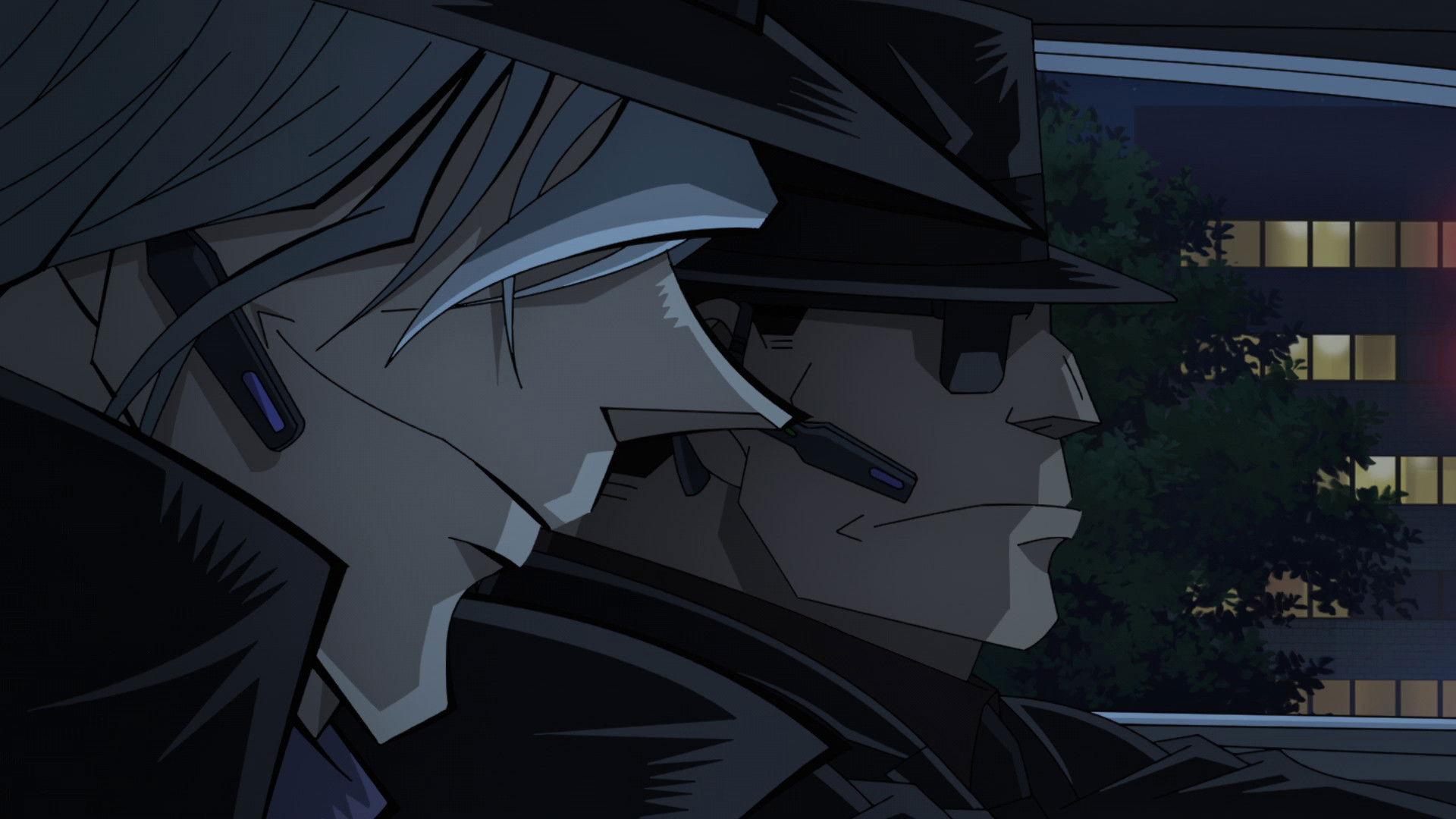 Still from The Black Organization's Scheme (Landing) (2)
