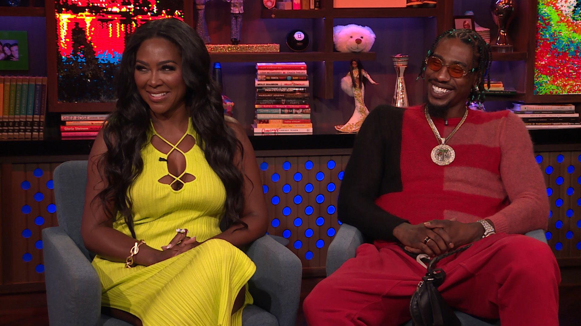 Still from Kenya Moore & Iman Shumpert