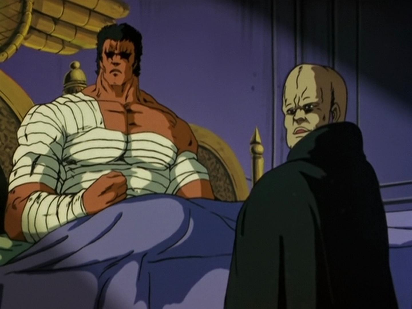 Still from Raoh, the Confused Giant! I Don't Believe in Love!!