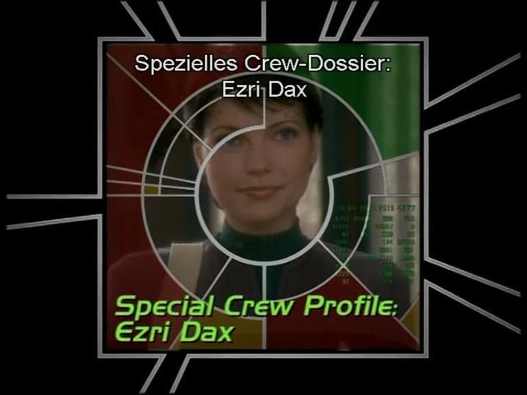 Still from Special Crew Dossier: Ezri Dax