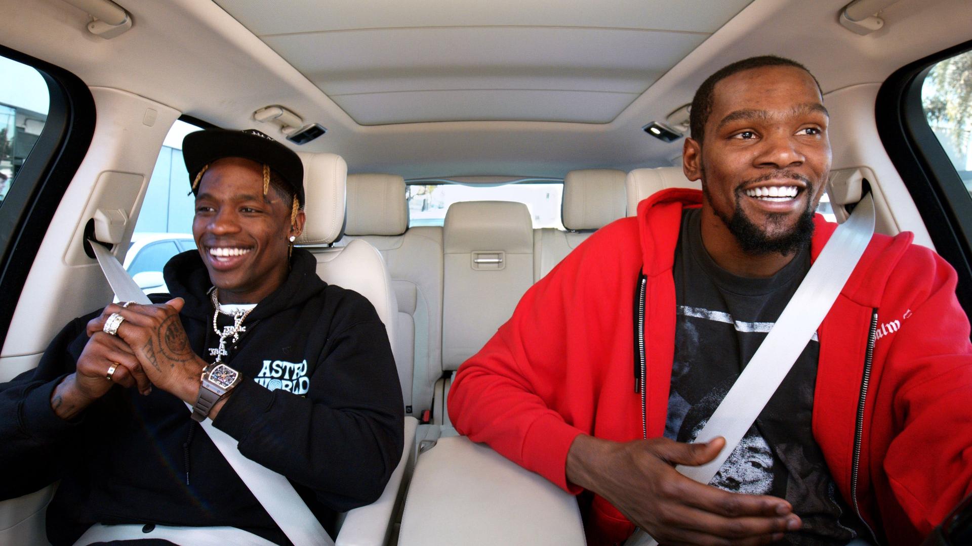 Still from Kevin Durant & Travis Scott