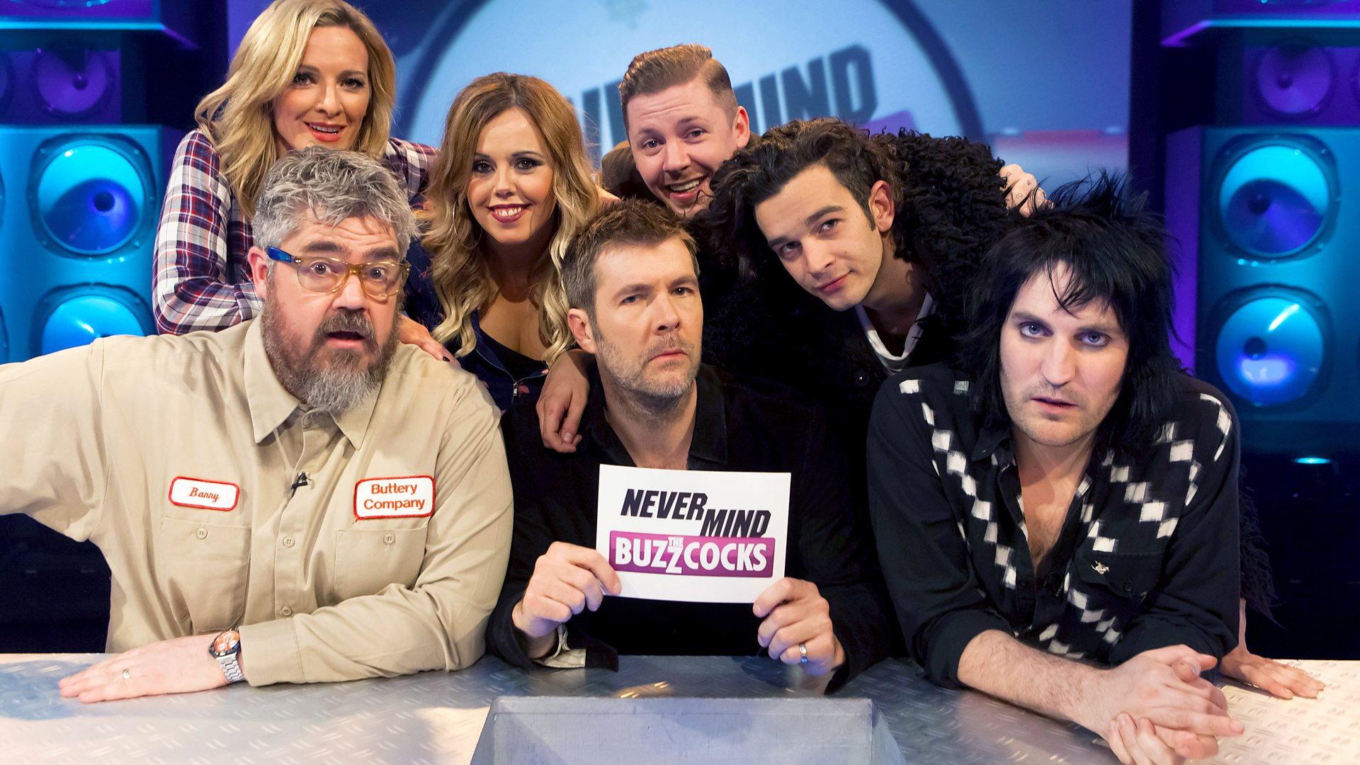 Still from Professor Green, Roisin Conaty, Matt Healy, Gabby Logan