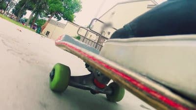 Still from The Skateboarder