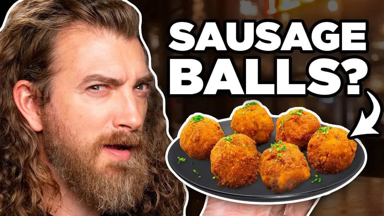 Still from Craziest Bar Foods In America (Taste Test)