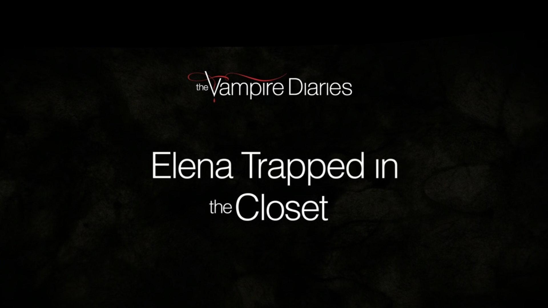 Still from Favorite Scenes: Elena Trapped in the Closet