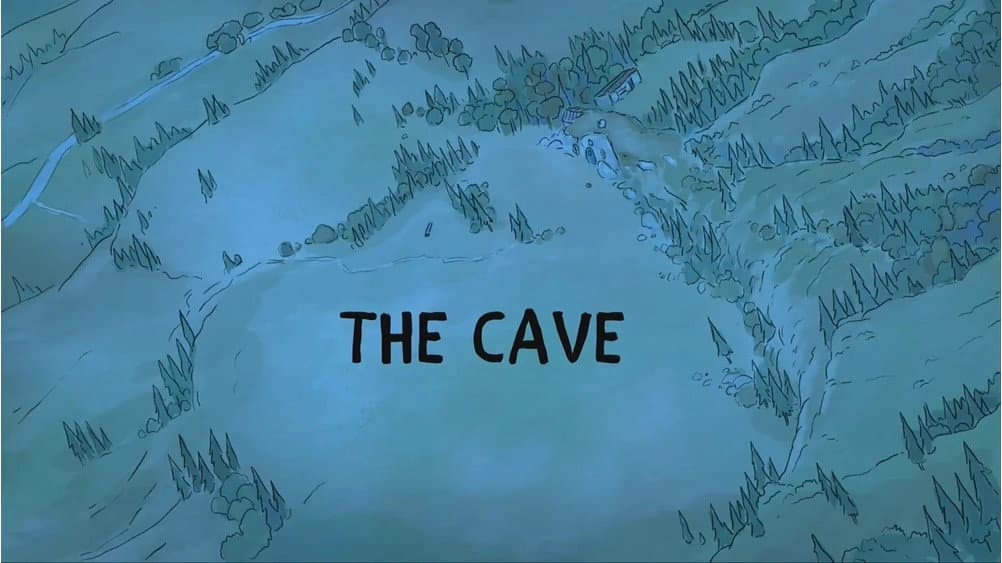 Still from The Cave