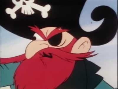 Still from Swashbuckling Smurfs