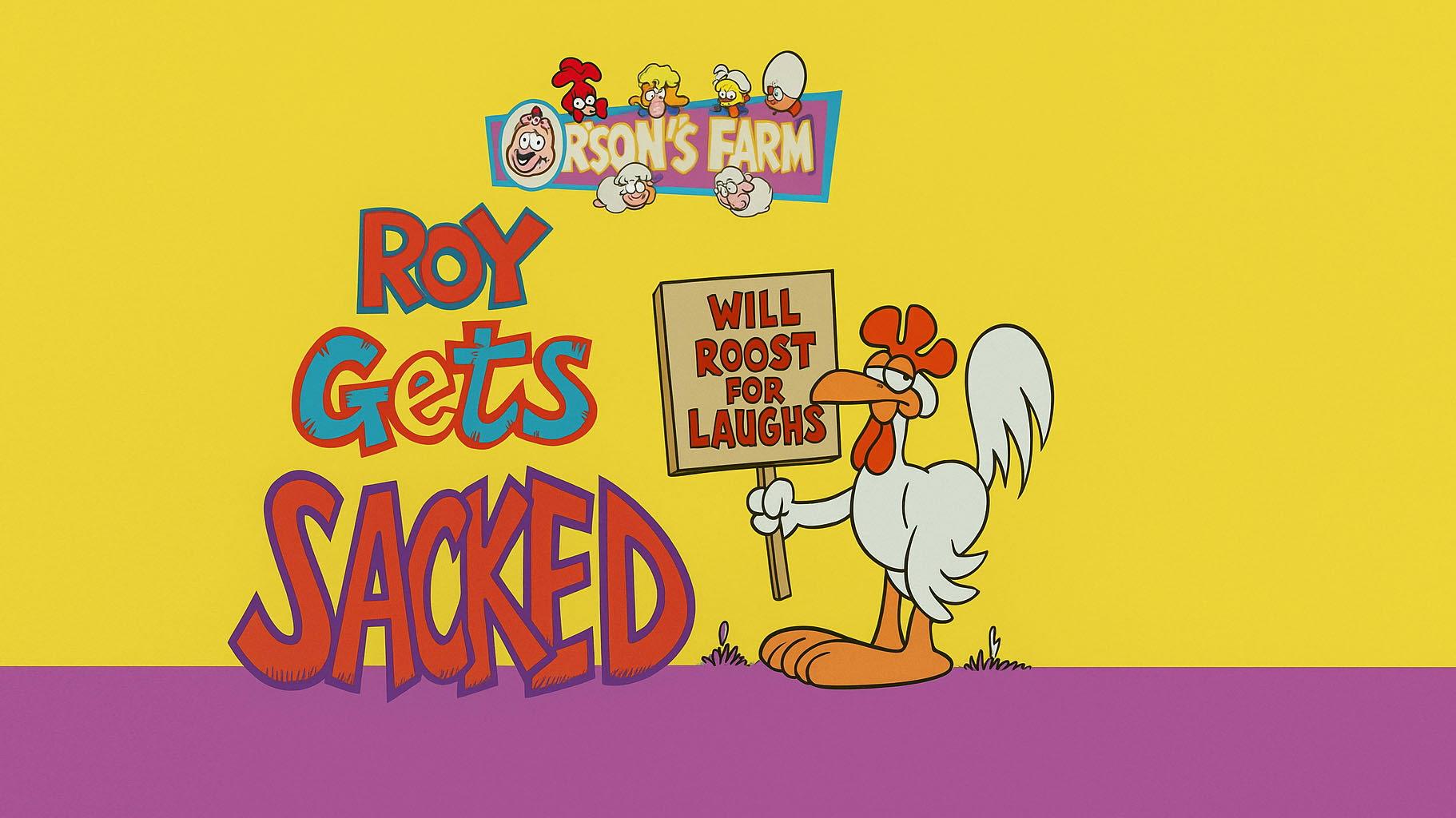 Still from Roy Gets Sacked